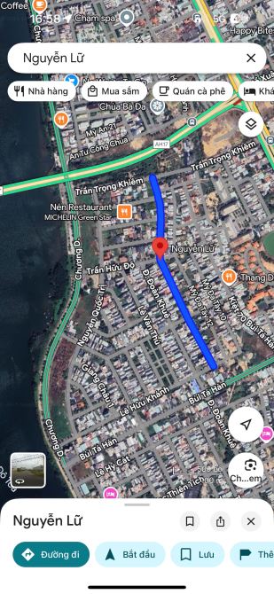 Bán 270m đất biệt Thự mặt tiền đường Nguyễn Lữ Khu Nam Việt Á ngang 15m dài 18m chỉ 25 tỷ