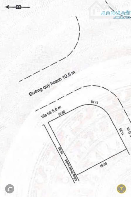 LÔ GÓC QUYỀN LỰC 327M2 KHÚC HẠO  GIAO NGUYỄN ĐÌNH HOÀN CỰC ĐẸP ĐỂ XÂY CAO TẦNG CHỈ 72TR/M2