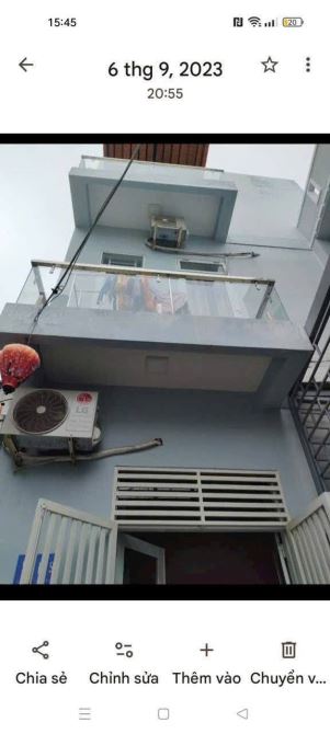Bán nhà 1t2L Mạc Đĩnh Chi dt 31m sổ riêng đất ở giá 2.9ty