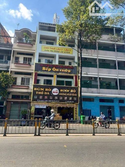 Bán tòa nhà MT Trần Phú P8 Quận 5, DT 8x17m CN 118m2, KC 6 tầng, HĐT 115tr/th, giá 54 tỷ