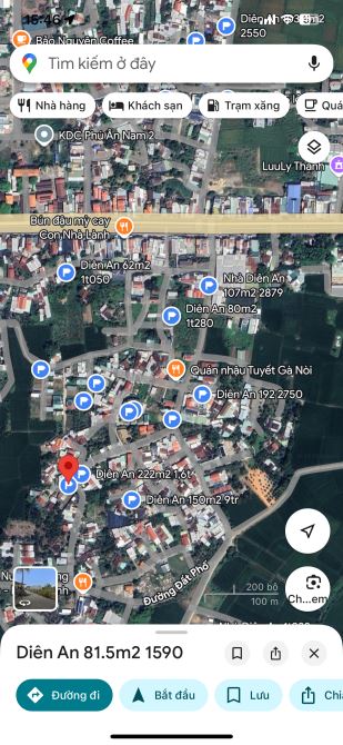 Diên An hẻm oto gần Cây Duối và 23/10