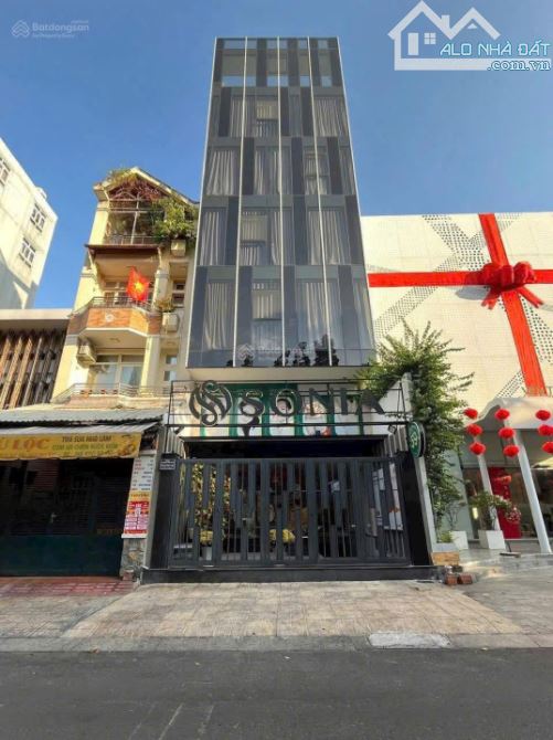 Bán tòa nhà mặt tiền Ngô Thời Nhiệm (DT: 6 x 16m, 550m² sàn - hầm 7 tầng) Q 3 - giá 74 Tỷ