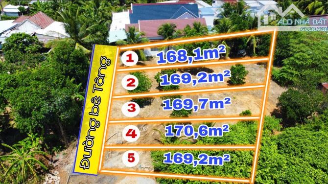 Bán 05 lô đất Diên Phước chỉ từ 770 triệu-lô diện tích 170m2