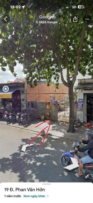 ĐẤT (5x25) MT PHAN VĂN HỚN, XUÂN THỚI THƯỢNG, HÓC MÔN