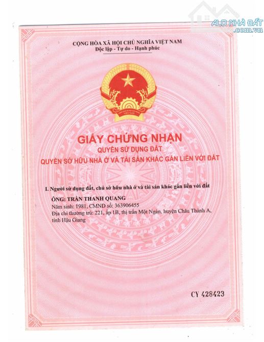 Bán đất nền dự án Khu dân cư thương mại Minh Trí, Quốc lộ 1A, Thạnh Hòa, Tp Cần Thơ - 11