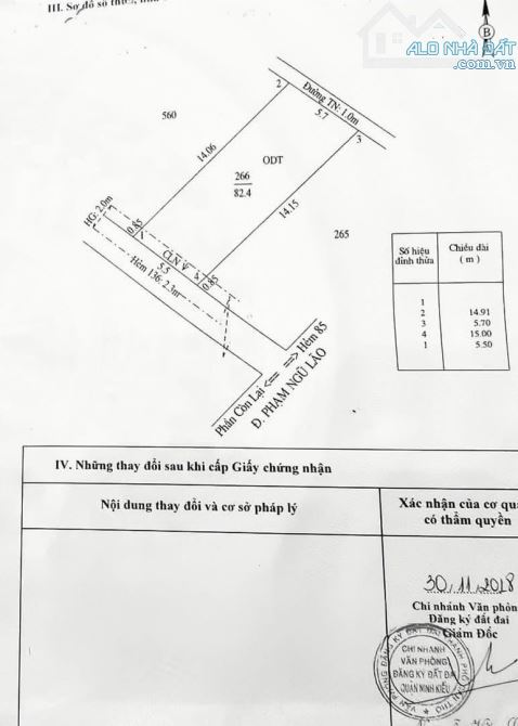 🌟🌟🌟NGON DIỆN TÍCH VỊ TRÍ ĐẸP - TRỤC CHÍNH HẺM 136 PHẠM NGŨ LÃO, P. AN HÒA, Q. NINH KIỀU - 1