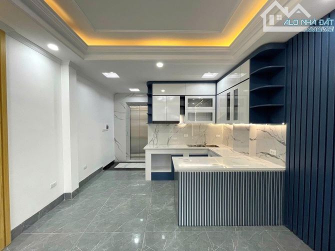 Bá.n nhà Lai Xá_kinh doanh, ô tô tránh, thang máy, 52m2x6T, 8 phòng, sát đô thị, ngõ thông - 1