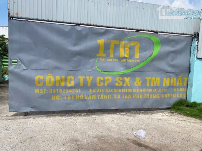 SIÊU HOT – BÁN GẤP 6.800M² ĐẤT MẶT TIỀN HỒ VĂN TẮNG – TÂN PHÚ TRUNG - 1