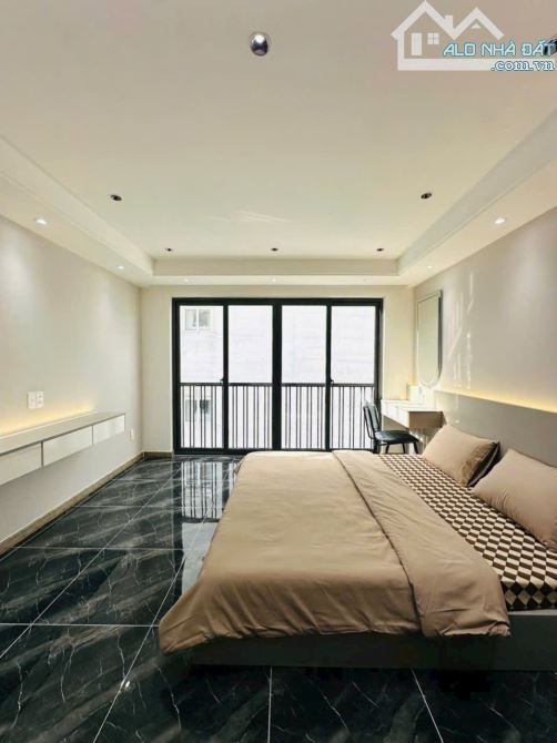 Bán nhà hẻm 1 sẹc sát mặt tiền Lê Văn Thọ, P.8, 4 x 8,5, 4 tầng giá 4.95 tỷ tl - 1