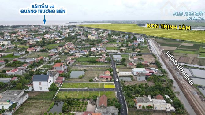 Cắt lỗ 3 mảnh đất liên nhau ở Quất Lâm, ô tô vào đất, kinh doang, giá nhỉnh 900tr - 1