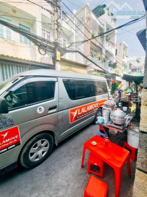 NHÀ 4 TẦNG 123M2-MT HẺM 5M THÔNG- HẬU GIANG-GIÁ 13 TỶ - 1