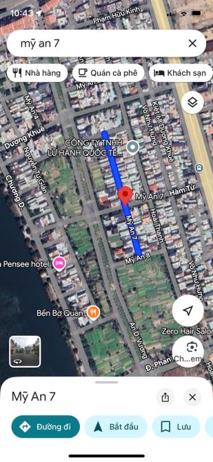 Bán đất tặng nhà C4 MT Mỹ An 7 _ Ngũ Hành Sơn _ 100m2 _ 11.7 tỷ. - 1
