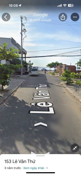 Bán đất mặt tiền đường Lê Văn Thứ DT 141m ngang 6,9m Thông Võ Nguyên Giáp gần Biển - 1