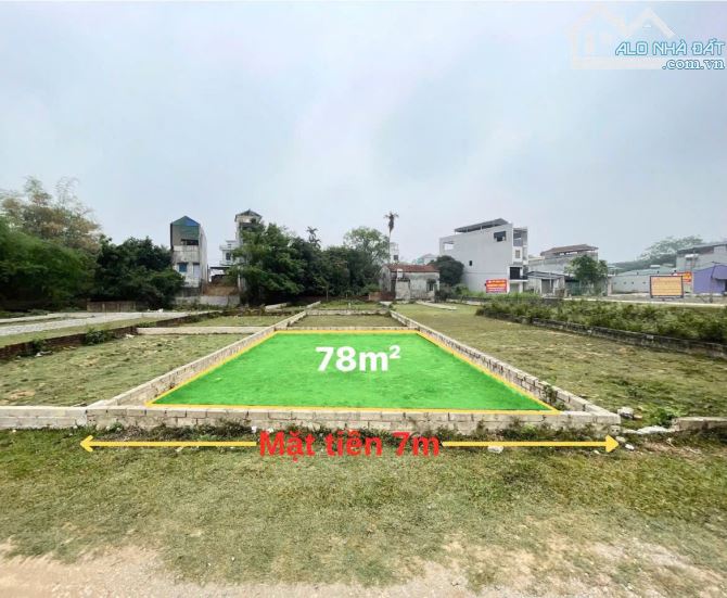 LÔ ĐẤT SIÊU ĐẸP 78m GIÁ CHỈ HƠN 3TỶ CÁCH ĐHQG KHOẢNG 1 Km - 1