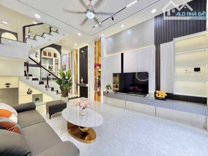 Bán nhà MT Nguyễn Văn Thương, Bình Thạnh, 4 Tầng - Ngang 4,5m. Giá 4tỷ970/ 70,74m2. Sổ sẵn - 1