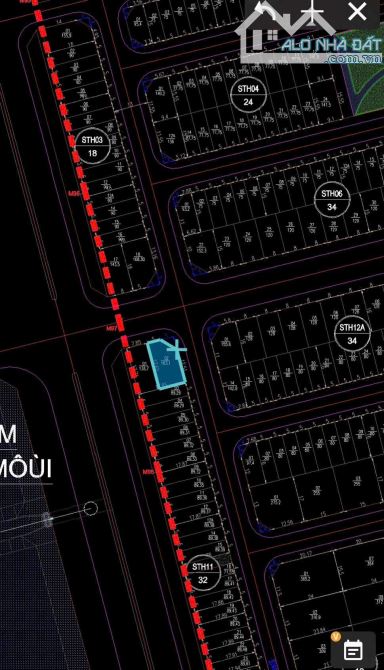 Bán lô góc ngã tư đường số 3 ( Lạc An ) và đường Thanh Tịnh khu đô thị Hà Quang 1 đối diện - 1