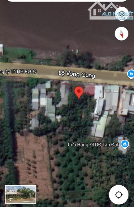 Mặt tiền Lộ Vòng Cung (đoạn gần khu du lịch Mỹ Khánh), DT: 15.5.5m (hậu 25.9m) x 47m - 1