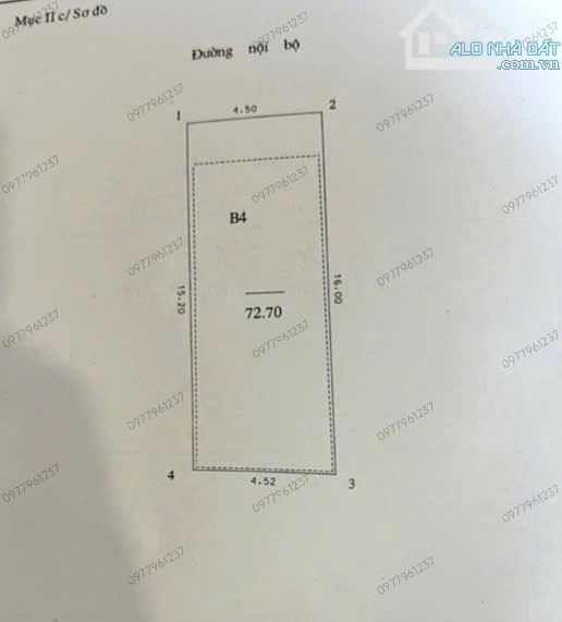 BÁN ĐẤT HOÀNG QUỐC VIỆT 72,7m2 × MT 4,5m. PHÂN LÔ + 2 Ô TÔ TRÁNH + VỈA HÈ - 1