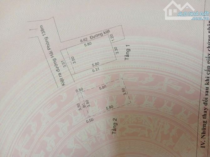 📌📌📌LÀM VIỆC TRỰC TIẾP GIÁ TỐT !!!bán nhà kiệt 377 hải phòng - 1