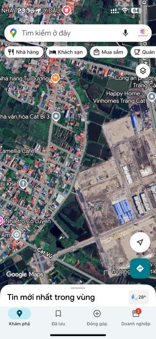 🍀Bán lô đất mặt đường Cát Linh, Tràng Cát, Hải An, Hải Phòng - Dtmb: 116m2, ngang 4m, đườ - 1