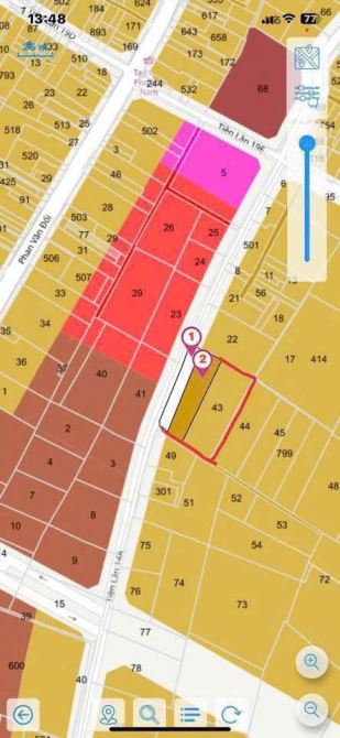 SIÊU HOT ĐẤT (68x45) MT ĐƯỜNG T2, X.BÀ ĐIỂM, HÓC MÔN CHỈ 20TR/M² - 1