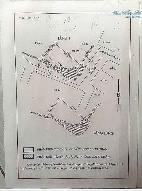nhà hẻm xe hơi, DT :4,6x13m=5,78tỷ. trệt lầu, sân thượng.Quang trung P.10 GV - 16