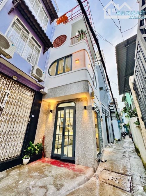 NGANG 4M  3 CĂN RA MẶT TIỀN PHAN VĂN HÂN  P.17 BÌNH THẠNH  NHÀ 3 T FULL NỘI THẤT  CHỈ 6 - 16