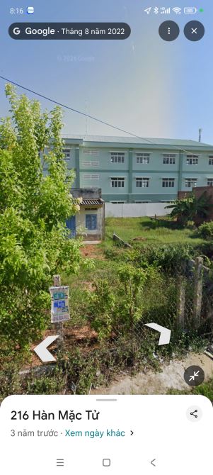 Bán gấp lô 197m2 mặt tiền nhựa hàn mặc tử, phú hài sát biển. Giá chỉ 2ty2 - 2