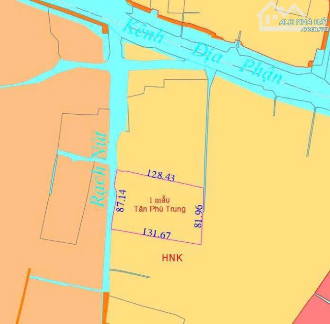 BÁN ĐẤT HỒ VĂN TẮNG TÂN PHÚ TRUNG CỦ CHI 10.676M2 GIÁ 1.8 TRIỆU/M2 - 2