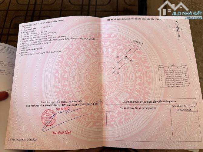 CHÍNH CHỦ CẦN BÁN LÔ ĐẤT CÓ VỊ TRÍ ĐẸP TẠI PHƯỜNG 2 - BẢO LỘC - 2
