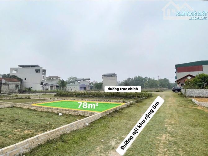 LÔ ĐẤT SIÊU ĐẸP 78m GIÁ CHỈ HƠN 3TỶ CÁCH ĐHQG KHOẢNG 1 Km - 2