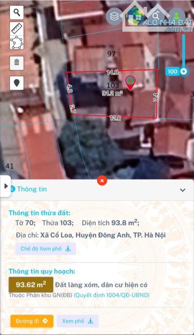 👉💢💢 CỔ LOA - ĐÔNG ANH - NGÕ OTO - GẦN ĐƯỜNG ĐÀO DUY TÙNG - MT 7m - GIÁ 7x tr/m2  👉💢 - 2