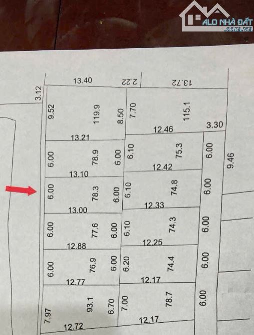 Cần bán 78,3m đất đẹp Mê mẩn tại CD quán Trạch - 2