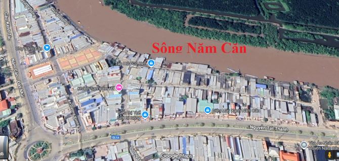 Chính Chủ bán nhà C4 đường Lý Nam Đế Năm Căn Cà Mau , DT 80m2 giá 1.15 tỷ Bờ Kênh - 2