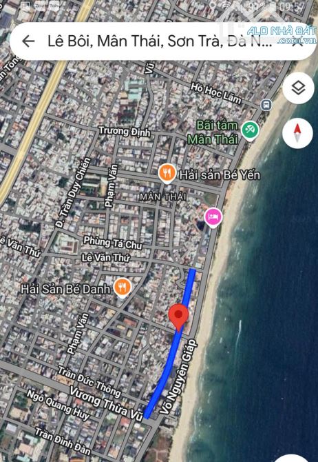 GẦN BIỂN! BÁN ĐẤT 2 MẶT TIỀN TẶNG NHÀ 170M² - 27,49 TỶ - MT LÊ BÔI – Q. SƠN TRÀ - 2