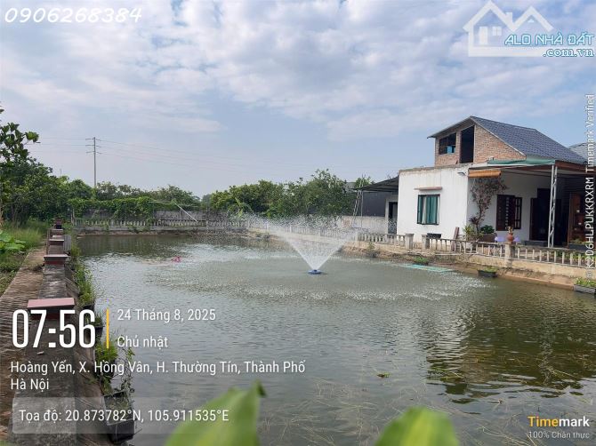 Siêu phẩm - Bán đất KDL Hồng Vân-Thường Tín, DT 1.381m2, giá đầu tư - 2