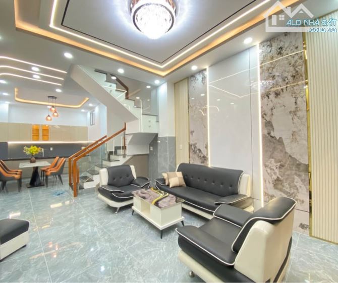 Bán nhà xây mới 4 tầng -Phan Văn Trị, Bình Thạnh - 50m2 - Giá 8.6 tỷ - 2