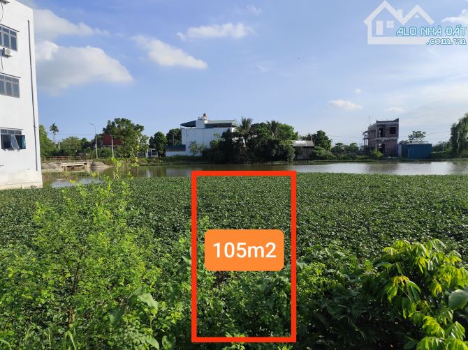 105m thổ cư đất Hoàng Long, đường 5m gần đường 25m đi Cienco5 800m, giá 26tr - 2