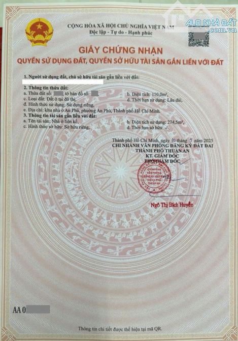 🏠 Bán nhà 1 trệt 2 lầu – KDC gần vòng xoay An Phú, P. An Phú, Tp. Thuận An - 7 Tỷ 3 TL - 22