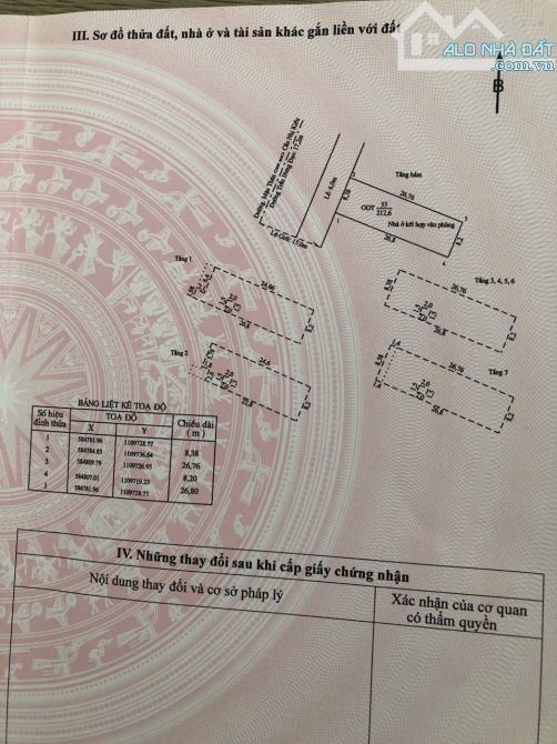 bán nhà mặt tiền đường trần hưng đạo cần thơ, trệt 6 lầu, giá 46.5 Tỷ 8.38 x 26.8 = 1661m2 - 4
