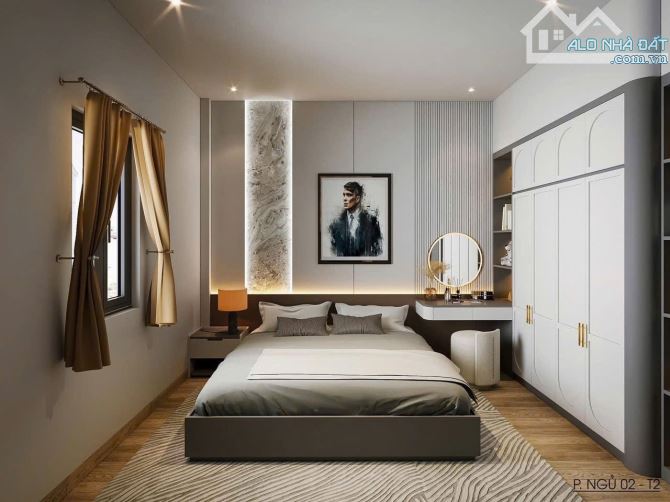 NHÀ 2 TẦNG 2 MÊ – KIỆT Ô TÔ THÔNG BÌNH AN 7 - HOÀ CƯỜNG BẮC - MỚI CỨNG - 3