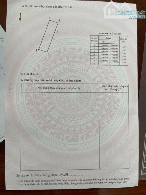 61,8m2 Hương Mạc-Từ Sơn-Bắc Ninh Giá siêu rẻ - 3