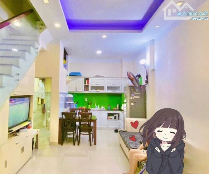 B.ÁN NH.À MỚI - CMT8 Q.10  - NGAY CHỢ HÒA HƯNG  - 4 TẦNG BTCT - 3PN  - HOÀN CÔNG ĐỦ - NHỈN - 3