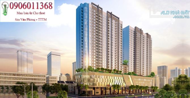 Cho thuê 225m2 sàn văn phòng tòa The Golden Palm 21 Lê Văn Lương giá đẹp - 3