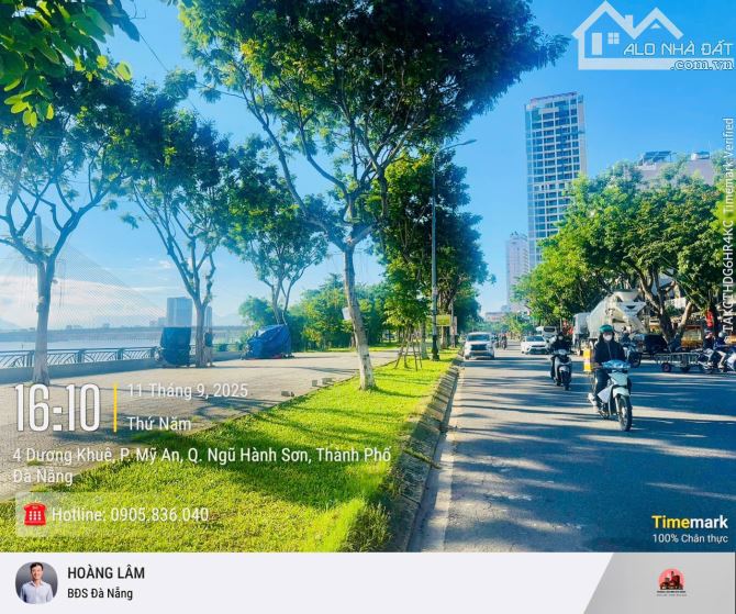 💥 MT MỸ AN – SÁT SUN COSMO – VIEW KHÁN ĐÀI PHÁO HOA – 100M2 NGANG 5M – GIÁ 11.X TỶ🍀🌹🍀 - 3