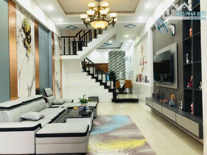 💥💥 NHÀ 4 TẦNG FULL NỘI THẤT 💥💥ĐƯỜNG XE HƠI THÔNG GẦN NGÃ 3 ĐÔNG QUANG💥4 tầng - 3