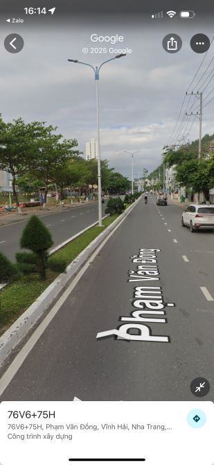 Lô đất cực đẹp mặt tiền Phạm Văn Đồng, Bắc Nha Trang - 166,8m² ngang 18m - 3