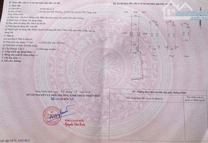 ✅BÁN CĂN NHÀ THÔ 4 TẦNG MẶT TIỀN TỈNH LỘ 10 KĐT PHÚ MỸ THƯỢNG - TP HUẾ❌ - 3