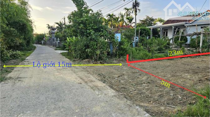 CẦN BÁN LÔ ĐẤT VIEW SÔNG GẦN CẦU NGÓI THANH TOÀN VÀ FPT HUẾ - 3