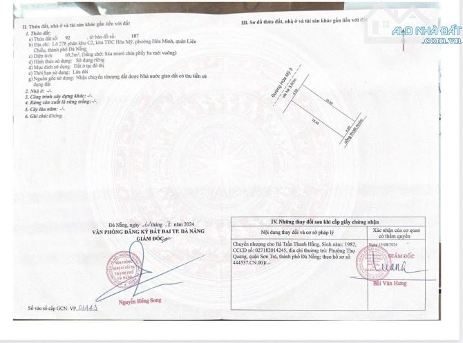 📌📌📌LÀM VIỆC TRỰC TIẾP GIÁ TỐT !!!bán nhà cấp 4 mặt tiền hòa mỹ 3 - 3
